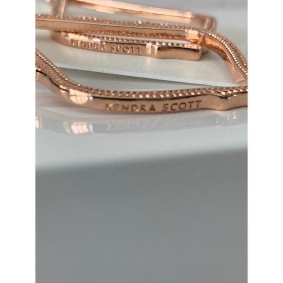 KENDRA SCOTT Sophee Drop Dangle Earrings in Rose Gold - Picture 3 of 6